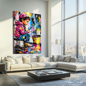 tableau peinture pop art