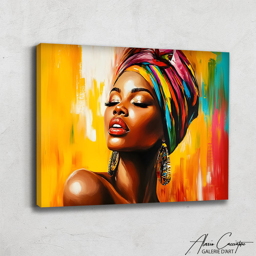 Toile Africaine Peinture