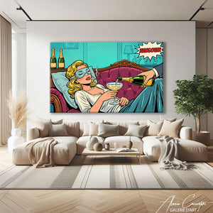 Peinture Pop Art Sur Toile