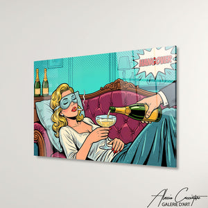 Art Mural Pop Art Sur Toile