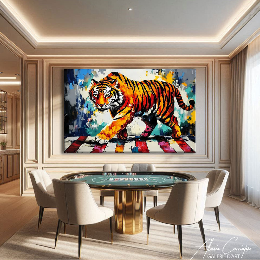 Tableau Animaux Pop Art