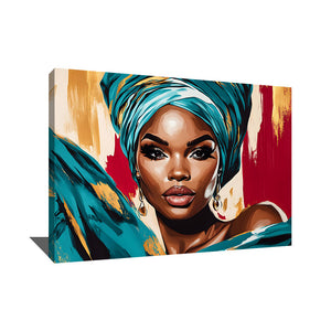 Tableau femme Africaine