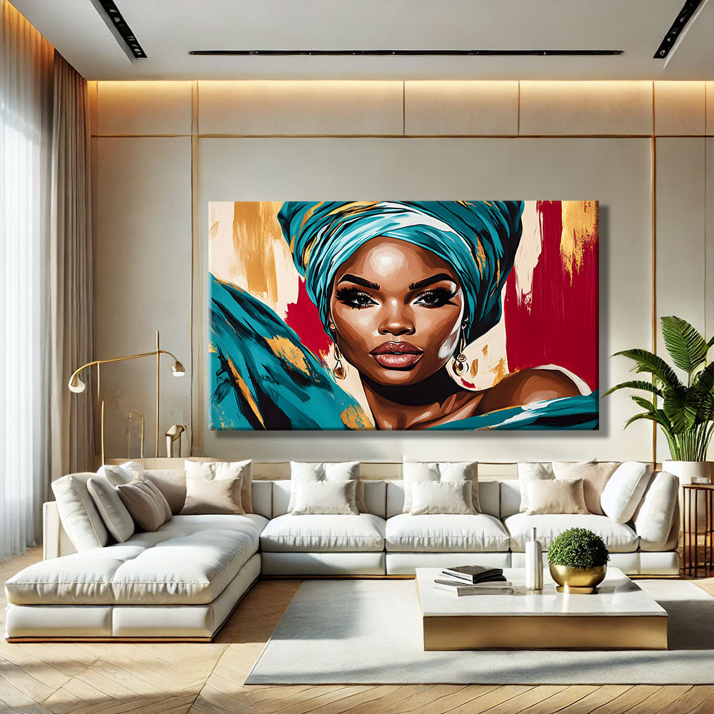 Toile Africaine Peinture
