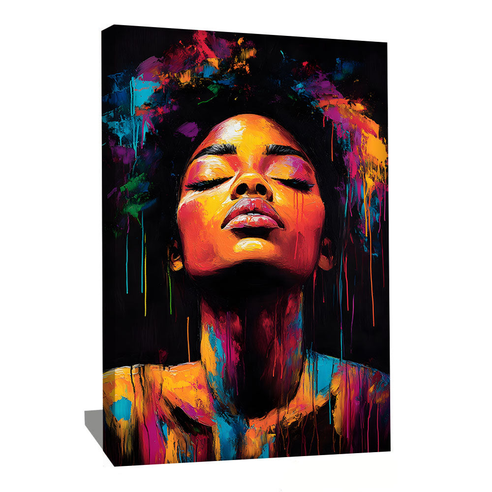 Tableau Femme Africaine 