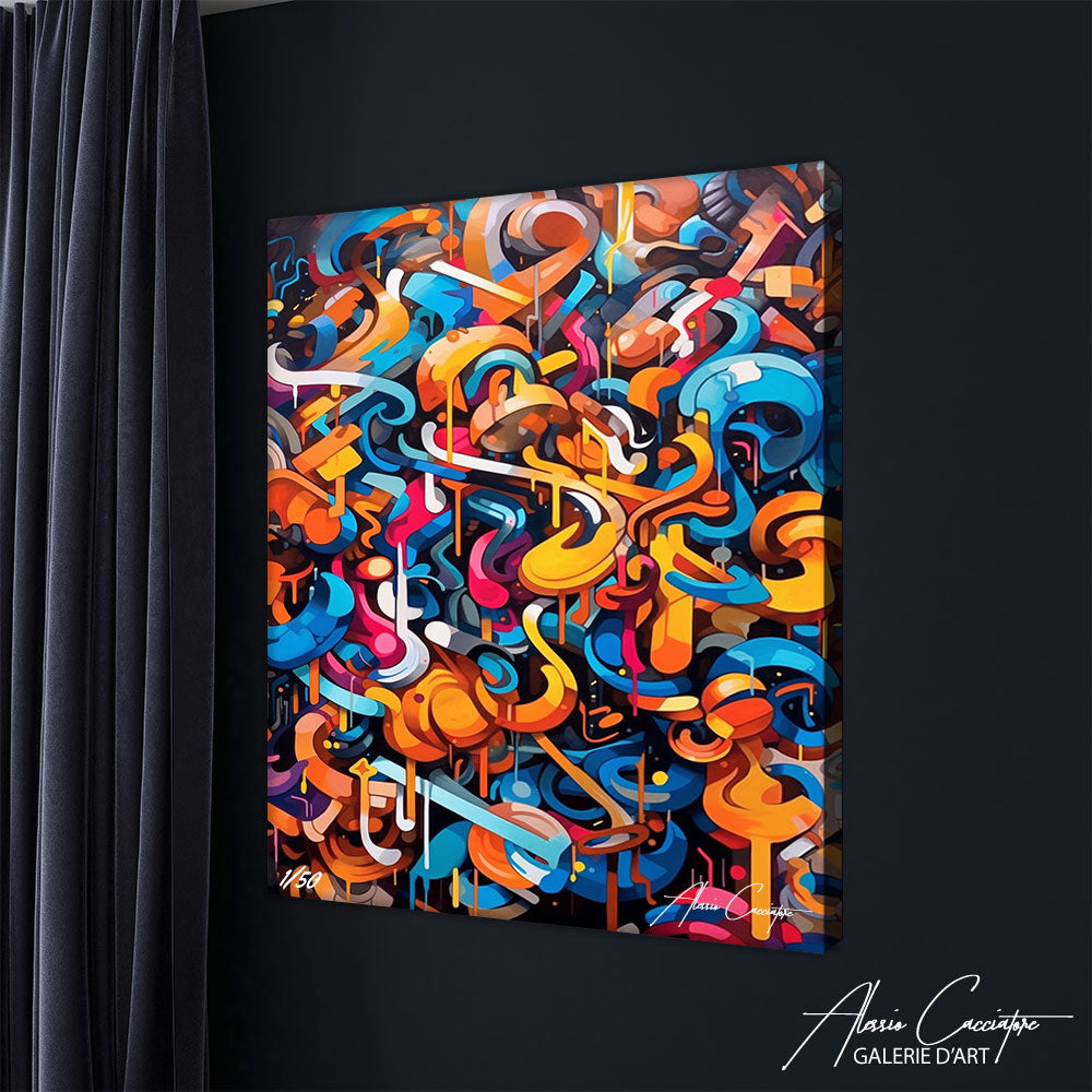 tableau peinture pop art