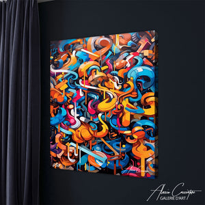 tableau peinture pop art