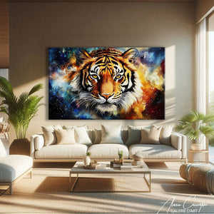 TABLEAU TIGRE TÊTE