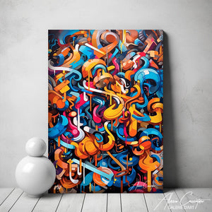 tableau pop art deco