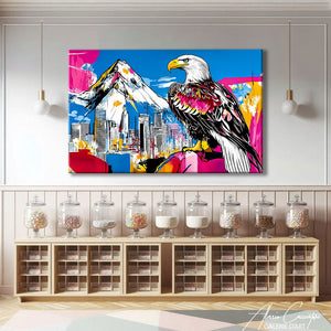 Tableau Nature Pop Art