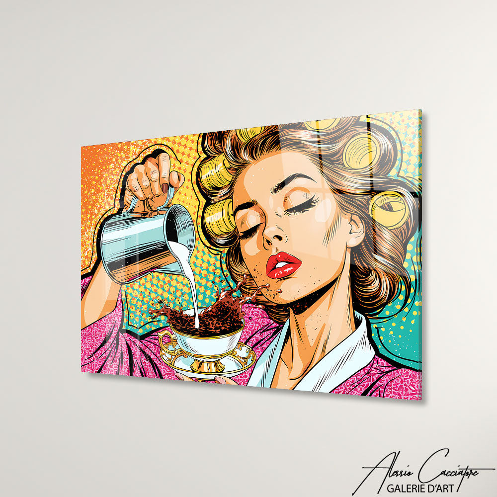 Cadre De Pop Art