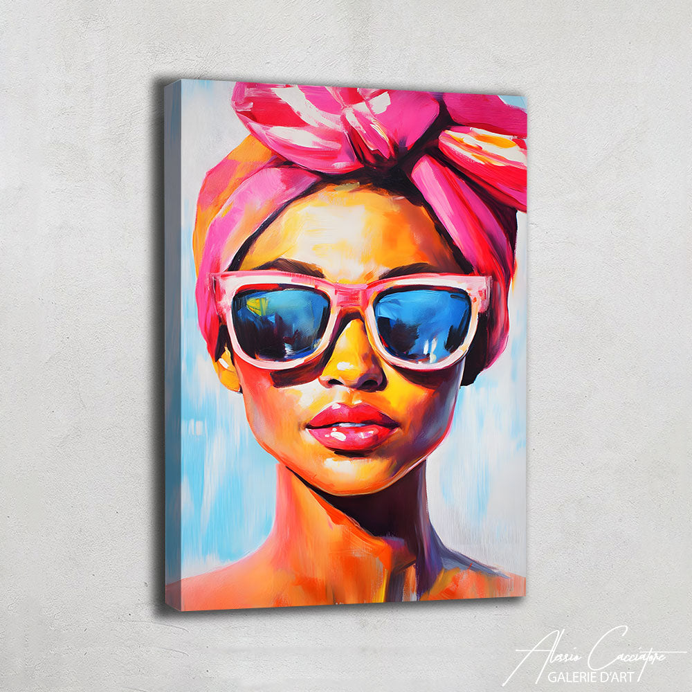 Tableau Afrique Couleur