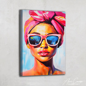 Tableau Afrique Couleur