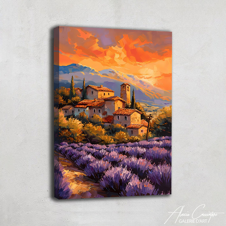 Tableau Paysage Provence
