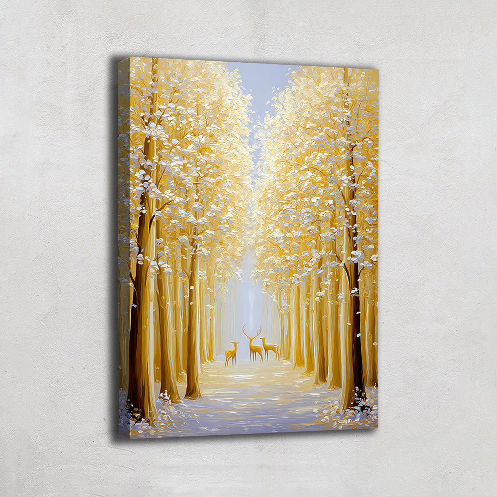 TABLEAU FORET ANIMAUX