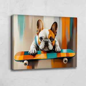 Tableau Chien Drôle