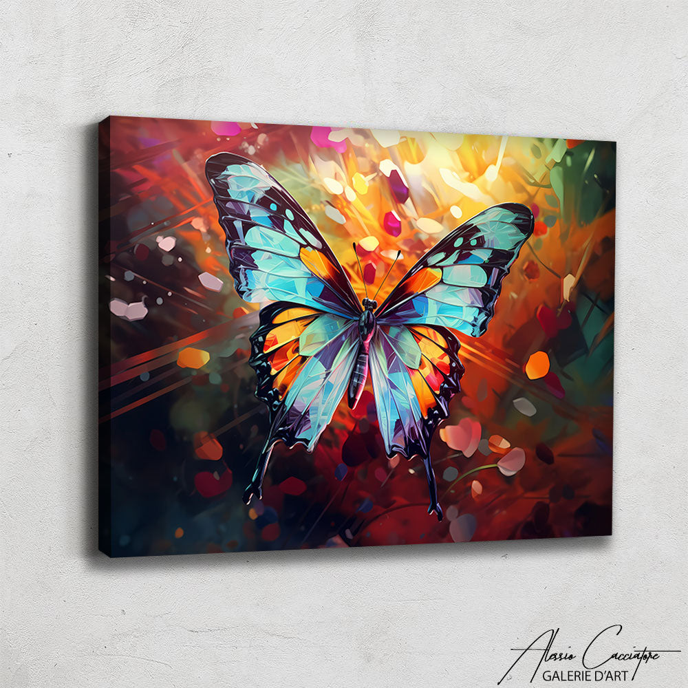 grand tableau papillon