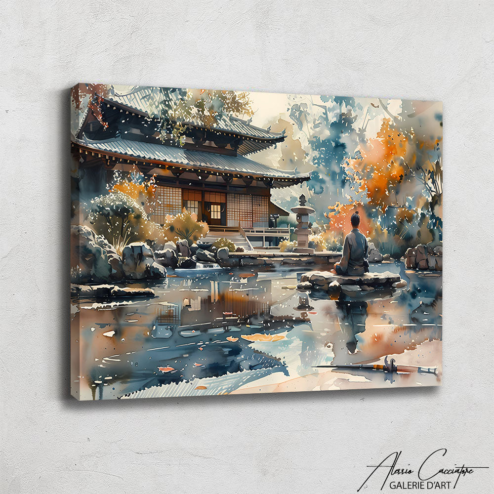 Tableau zen et nature