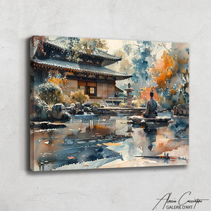 Tableau zen et nature