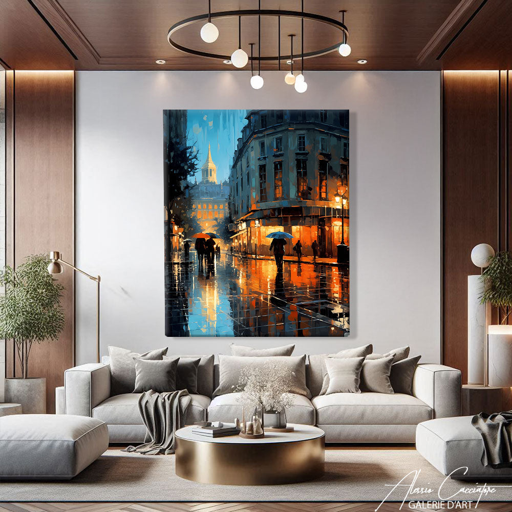 tableau paris peinture