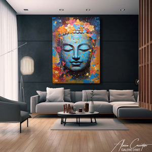 tableau design bouddha