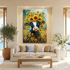 Peinture Peinture Vache