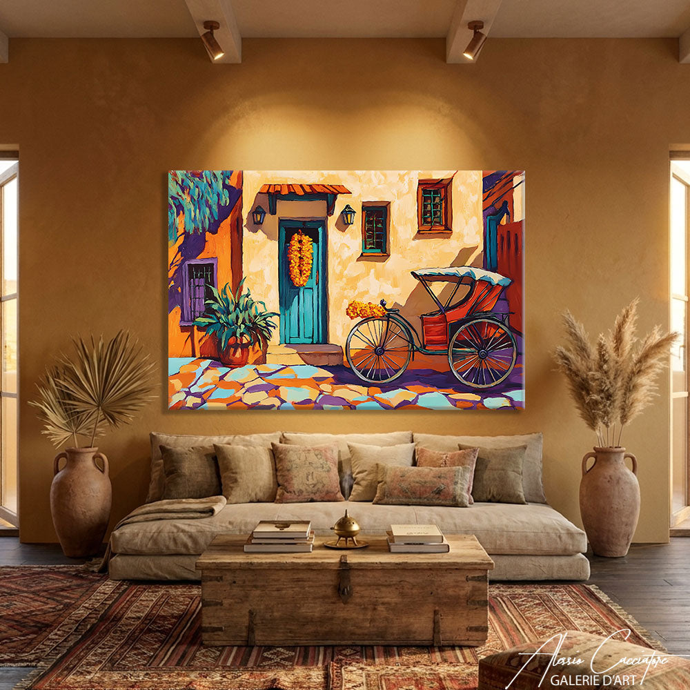 Peinture Style Boheme Chic