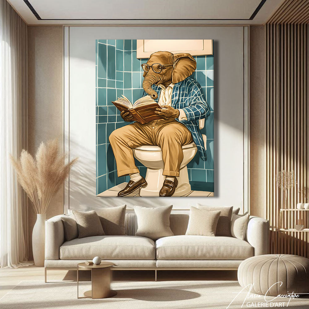 tableau éléphant
