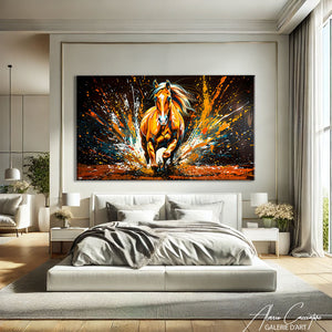 Tableau Cheval Peinture