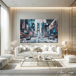 tableau new york neige