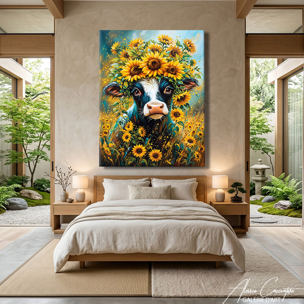 Toile Peinture Vache