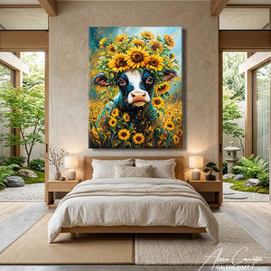 Toile Peinture Vache