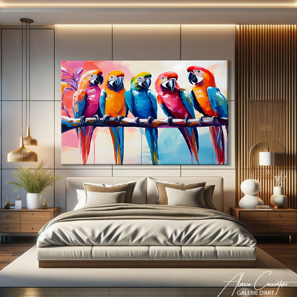 Tableau Perroquet Moderne