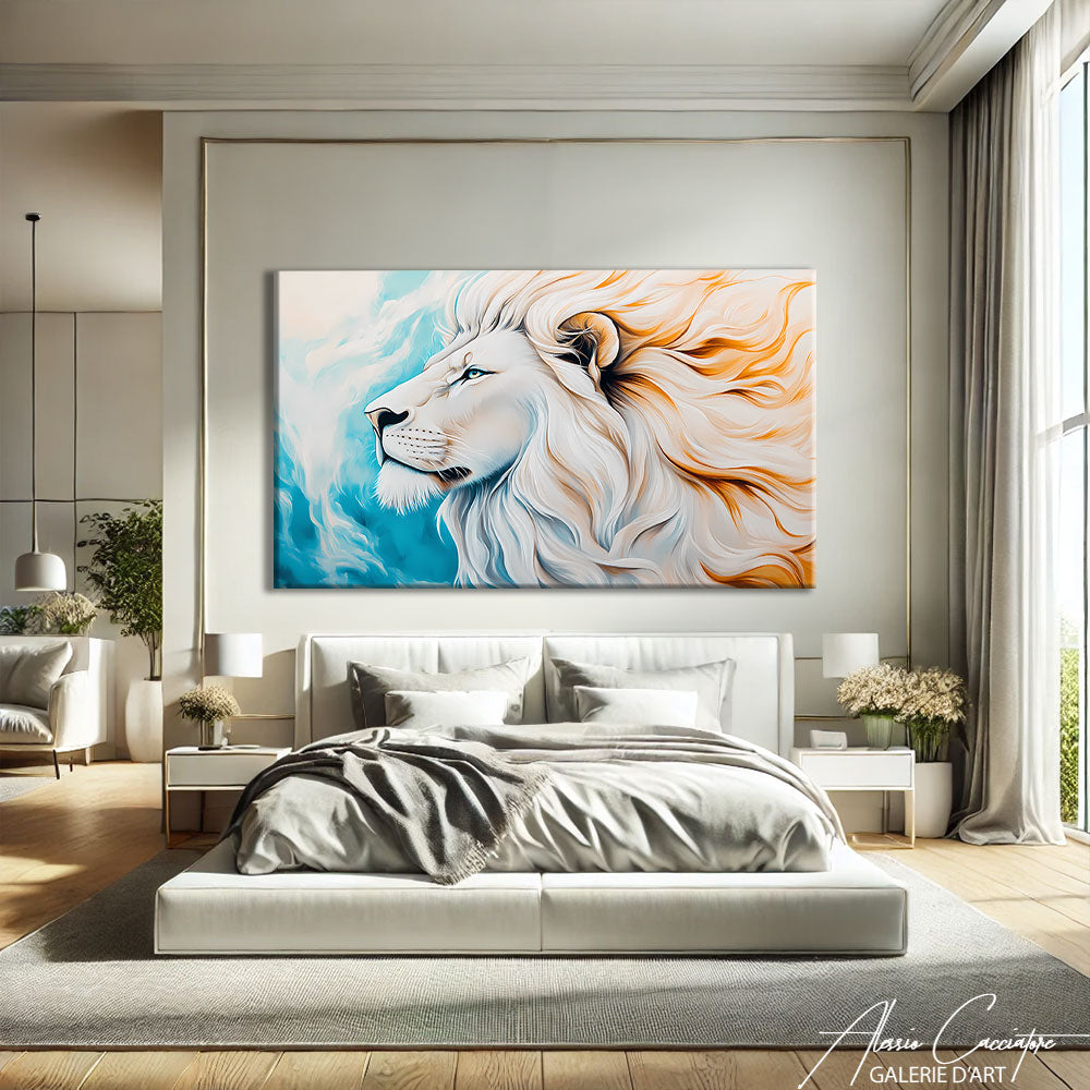 Grande Toile Lion
