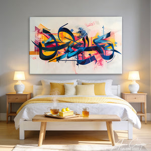 tableau graffiti