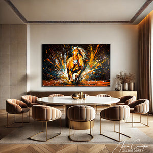 Toile Cheval Moderne