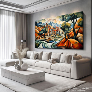 tableau peinture cubisme