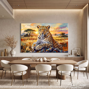 Tableau Grand Tableau Leopard