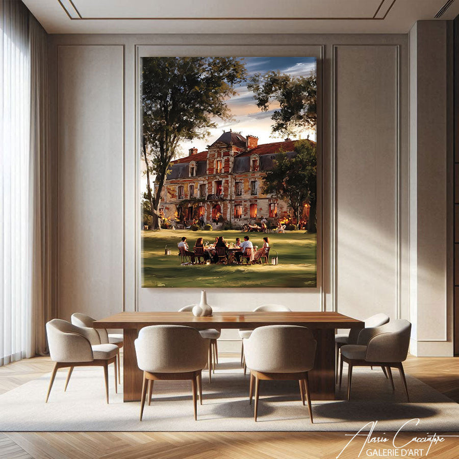 TABLEAU DECORATIF CHIC AlessioCacciatore – mise en situation