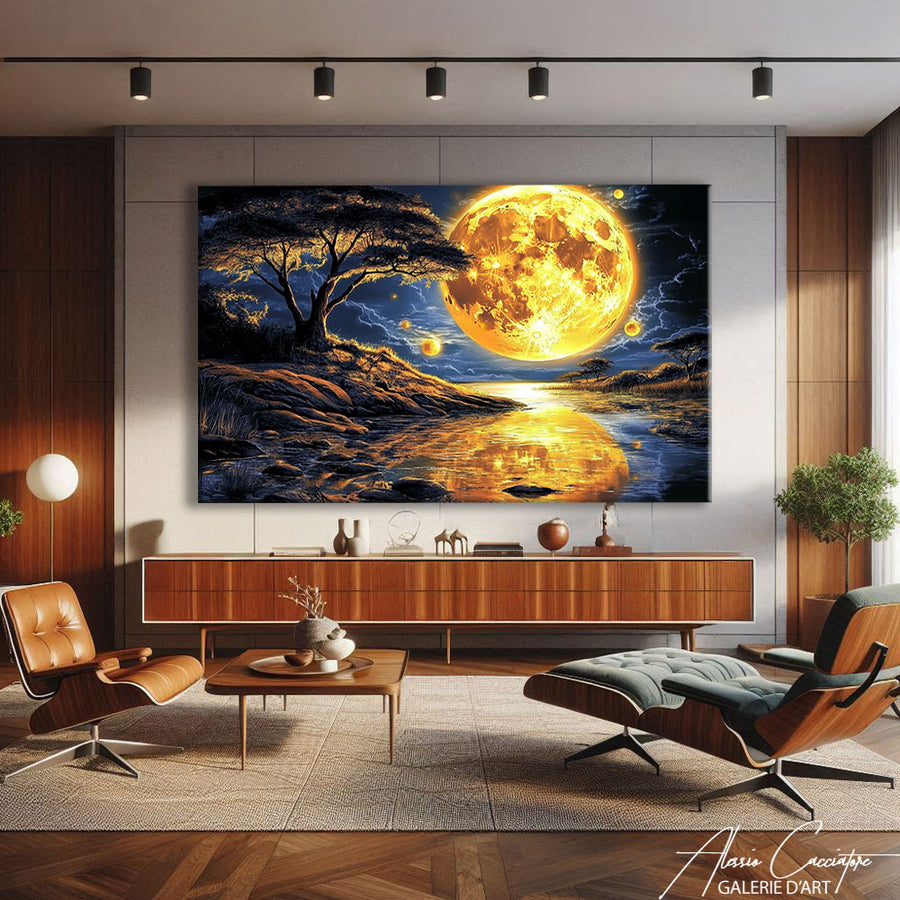 TABLEAU LUNE NOCTURNE – mise en situation