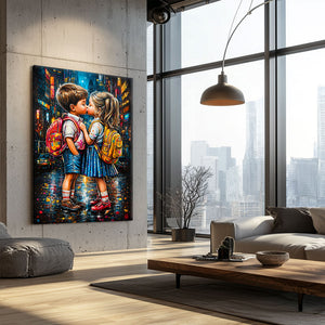 Peinture Couple Moderne
