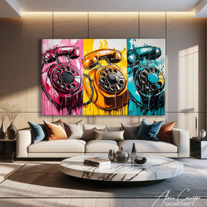 TABLEAU GRAFFITI VINTAGE