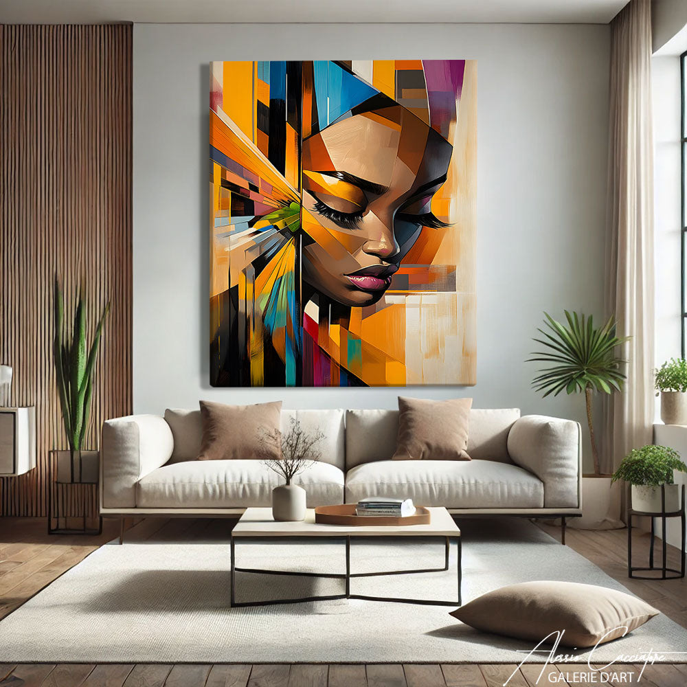 Tableau Afrique Couleur
