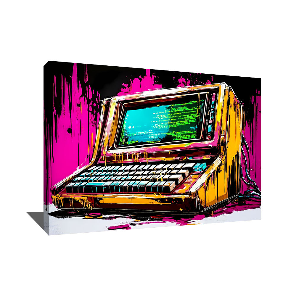 TABLEAU MACHINE GRAFFITI