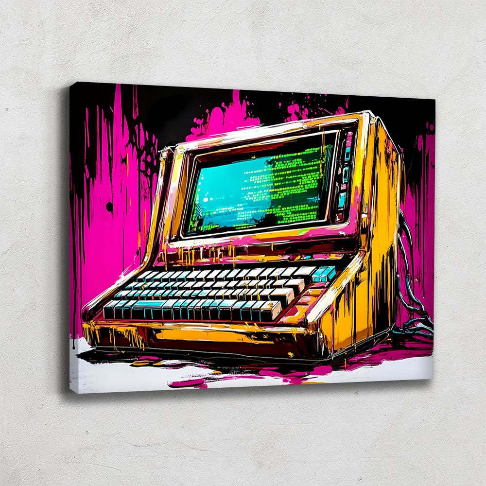 TABLEAU MACHINE GRAFFITI