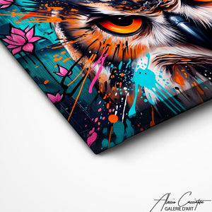 Art Mural Hibou