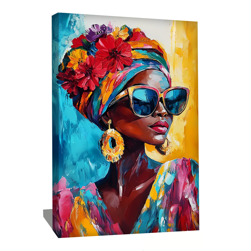 COOL WOMAN PAINTING 