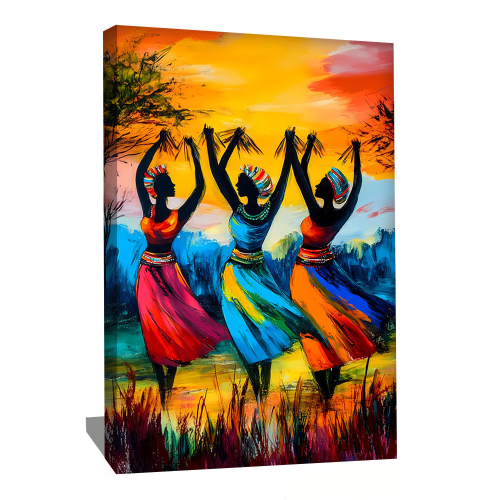 TRADITIONAL AFRICAN PAINTING 