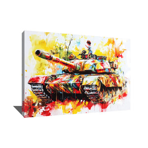 TABLEAU ABSTRAIT POP ART