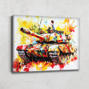 TABLEAU ABSTRAIT POP ART