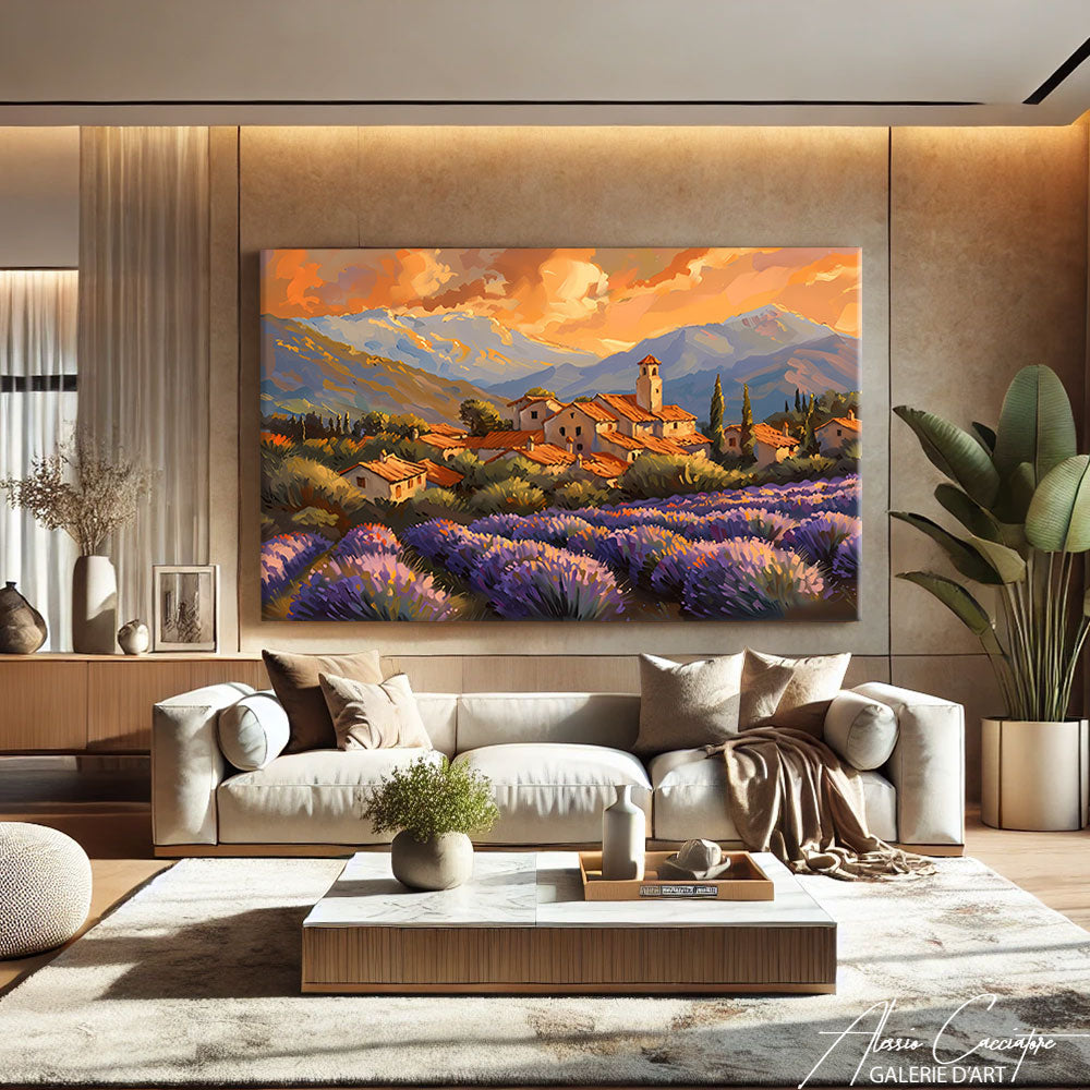 Tableau Paysage Moderne
